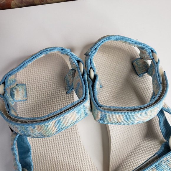 Teva Original Universal Adjustable Sandals Women's Size 7 light Blue SN 1003987 - Picture 8 of 11